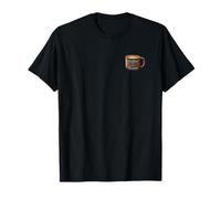Coffee is a Bonus - Round Camiseta