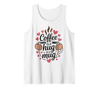 Coffee Is A Hug In A Mug Barista Divertido sobre el Café Camiseta sin Mangas