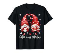 Coffee Is My Valentine For Barista Couples Valentines GNOME Camiseta