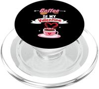 Coffee Is My Valentine PopSockets PopGrip para MagSafe