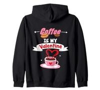 Coffee Is My Valentine Sudadera con Capucha