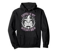 Coffee Is My Witches Brew Witchy Vibe Café de Halloween Sudadera con Capucha