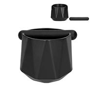 Coffee Knock Box, Coffee Grind Knock Out Box Recipiente Portátil para Posos de café con Banda de Goma Desmontable para Home Cafe, Cantina para Amantes del café