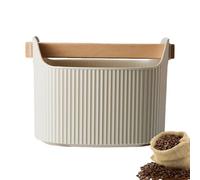 Coffee Knock Box - Cubo de basura de café, cubo extraíble para café, caja de golpeo con barra de golpeo extraíble, cubo de café ABS con base antideslizante, herramienta de estilo duradero que absorbe