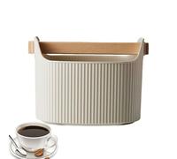 Coffee Knock Box - Cubo de basura extraíble - 1300 ml que absorbe los golpes, contenedor de residuos para el hogar, estación, accesorio fácil de limpiar