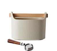 Coffee Knock Box | Espresso Grounds Bin, Compact Knocking
