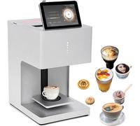 Coffee Latte Art Maker - Impresora inteligente de alimentos 200/600 DPI con WiFi, diseños personalizados para café, espuma de bebidas y postres