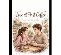 Coffee Love - From First Sip to I Do: A Romantic Coloring Book with 21 Cozy Coffee Shop, Engagement and Wedding Designs