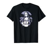Coffee Lover Famous Art Espresso Latte Cafe Kaffee Camiseta