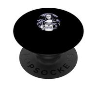 Coffee Lover Famous Art Espresso Latte Cafe Kaffee PopSockets PopGrip Adhesivo