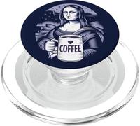 Coffee Lover Famous Art Espresso Latte Cafe Kaffee PopSockets PopGrip para MagSafe