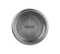 Coffee Machine Bottomless Portafilter,Compatible For IKAPE,Beehive Stainless Steel Espresso Filter Basket-Precision High Extraction For51/54/58MM Bottomless Portafilter Coffee Maker(Silver 51MM (16g))