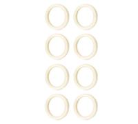 Coffee Machine Felt Washer Set, Lightweight Soft Wool Grinder Ring Accessories, 0.75 Inches Pack of 8 Coffee Machine Crasher Parts for Shop and Business Use