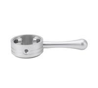 Coffee Machine Replacement Steam Lever External 304 Stainless Steel Coffee Machine Steam Knob Lever Conversion Accessory (Plata)