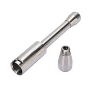 Coffee Machine Steam Wand Stainless Steel Coffee Maker Steam Spout Nozzle Tip Replacement for EC685
