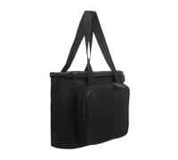 Coffee Maker Travel Bag - Portable Organizer Tote, Single Serve Storage Case, Padded Machine Protection, Holds Brewing Accessories Neat, Kitchen Appliance Carrier, Black Pouch For Camping Road Trips