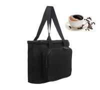 Coffee Maker Travel Bag | Portable Organizer Tote With Handles | Single Serve Portable Storage Bag | For Home Workplace Outdoor Camping Road Trip Hotel Vacation, 29x24x1 2cm/11,78x9,5x4,8 Pulgadas