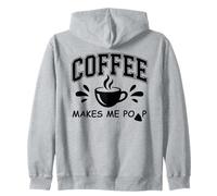Coffee Makes Me Poop Cup Saying Coffee Makes Me Poop Coffee Sudadera con Capucha