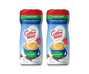 Coffee Mate French Vanilla Sugar Free Coffee Creamer 10.2 Oz (Pack of 2)