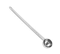 Coffee Measuring Scoop - 304 Stainless Steel 23.7x3.5x2.6cm | Ergonomic Tablespoon Measuring Spoon, Coffee Scoop For Kitchen Tea Milk Powder Flour Sugar | Home Kitchen Use