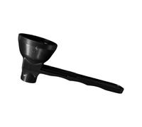 Coffee Measuring Spoon, Protein Powder Funnel Spoon, Kitchen Tool, Leakproof, ABS Material, Compact Lightweight Funnel Scoop for Dormitory, Cafe, and Apartment Use, 14.5x2.3x5.5cm