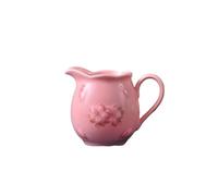 Coffee Milk Pitcher Jarra de cerámica con mango en flor de cerezo Pink Elegance, jarra for crema de leche y café, 170 ml