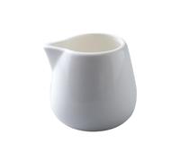Coffee Milk Pitcher Jarra de cerámica for jarabe de leche, salsera pequeña, recipiente de porcelana for salsa for salsa, recipiente for té y café(Large)
