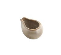 Coffee Milk Pitcher Jarra pequeña de porcelana for crema de café, 100 ml, Mini bote for salsa, jarra for servir jarabe, dispensador de crema, recipiente for jarra(Brown)