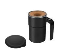 Coffee Mug, Auto Stirring Feature, Magnetic Mixing Technology, Rechargeable Design, Hot Beverage Cup for Offices, Travel, Home, Milk Tea, Chocolate, and Daily Use, 5.43x3.14 inches