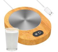 Coffee Mug Warmer - 5.51x4.33x0.79in USB Desk Cup Heater, Portable Beverage Heating Plate, Coffee Tea Mug Heating Pad, Desktop Drink Warmer | Keep Cofee Hot Desk Warmr For Office Home Use