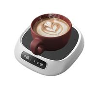 Coffee Mug Warmer - ABS 13x13x3cm 10W 5V | Candle Heating Plate, Smart Temperature Control Cup Warmer Coaster Pad | For Tea Coffee Milk Office Home Desktop Beverage Heating Use