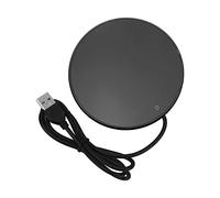 Coffee Mug Warmer USB Candle Warmer Plate Smart Constant Temperature 55°C Portable Lightweight Tempered Glass Panel for Home Office Travelling (Negra)