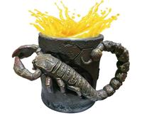 Coffee Mugs - Funny Coffee Cups | 300ml Stainless Steel Resin 3D Drinkware | Giant Scorpion Coffees Lover Mug | For Men Women Adults Family Friends Fans Home Office Schools