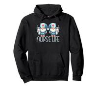 Coffee Nurse GNOME For Women Men Nurse Squad and Nurse Life Sudadera con Capucha