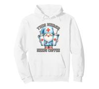 Coffee Nurse GNOME Graphic For Women For Work Funny Saying Sudadera con Capucha