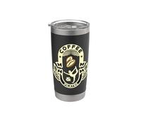 Coffee & Pilates Loves Meditation Reformer Workout Pilates Vaso térmico de acero inoxidable de doble pared