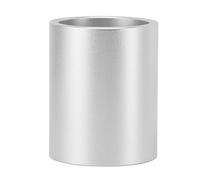 Coffee Portafilter Storage Cup, Aluminum Coffee Portafilter Organizer Cup, Multifunctional Coffee Brush Tools Holder with Exquisite Craftsmanship, Compact Size for Home Kitchen Cof (Plata)