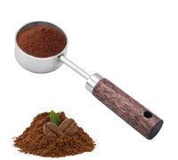 Coffee Powder Milk Spoon - Vintage Tablespoon Measuring Scoop, 15ml Wooden Handle, Durable Craft | Multifunctional Household Spoon, Kitchen Accessory, Baking and Cooking Tool, Tea Preparation, Precise