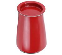 Coffee Powder Sifter Coffee Strainers Fine Mesh Individual Stainless Steel Coffee Filter Reusable Sieve Stainless Steel Powder Sifter Coffee Powder Processing Tools (Red)