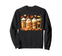 Coffee Pumpkin Latte Spice Coffee Love Fall Season Halloween Sudadera