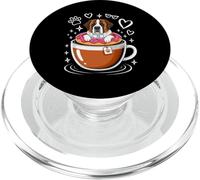Coffee Saint Bernard Donut PopSockets PopGrip para MagSafe