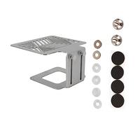 Coffee Scale Stand | Adjustable 304 Stainless Steel Rack for Coffee Machine/Drip Coffee Maker | Guards Scale from Water & Heat (Plata)