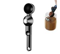 Coffee Scoop Tool, Precision Ground Scoop, Sliding Measuring Spoon, 7.68x1.97x1.97 inchesReusable Standing for Coffee Powder Protein Tea Drinks Home Kitchen Apartment Cafe Bar Use Sturdy