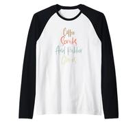 Coffee Scrubs and Rubber Gloves Camiseta Manga Raglan