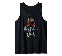 Coffee Scrubs and Rubber Gloves Camiseta sin Mangas
