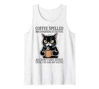 Coffee Spelled Backwards Is Eeffoc Camiseta sin Mangas