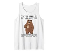 Coffee Spelled Backwards Is Eeffoc Camiseta sin Mangas