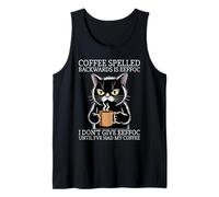 Coffee Spelled Backwards Is Eeffoc Camiseta sin Mangas