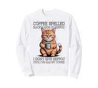 Coffee Spelled Backwards Is Eeffoc Sudadera