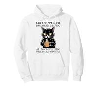 Coffee Spelled Backwards Is Eeffoc Sudadera con Capucha